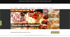 Desktop Screenshot of mrpepperoni.net